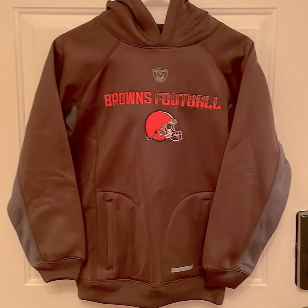 NFL Cleveland Browns drift sweatshirt/hoodie youth medium 10-12
